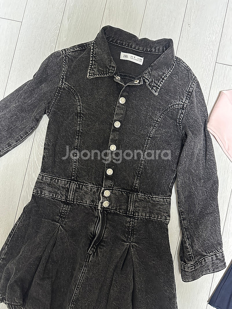 여아 130사이즈 아이돌 댄스 의상 크롭티 자라키즈 지...--1
