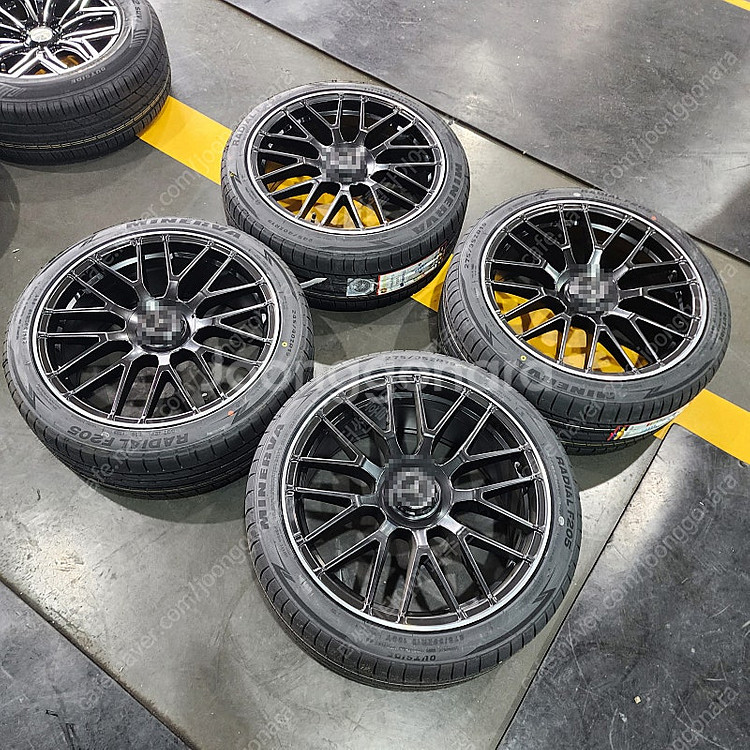 19인치 벤츠E클래스 레플리카 휠 F205 타이어 조합--1