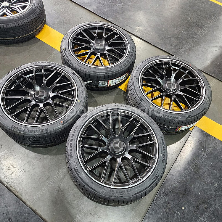 19인치 벤츠E클래스 레플리카 휠 F205 타이어 조합--3