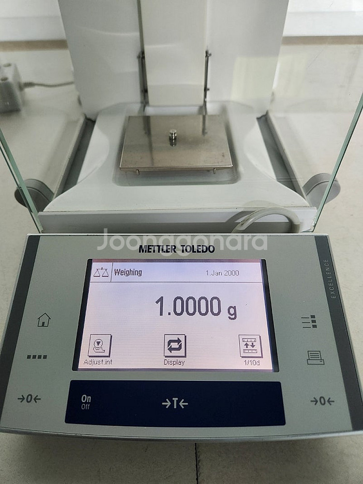 Mettler Toledo XS64 Max 61g d=0.1mg 분석 정밀저울--2