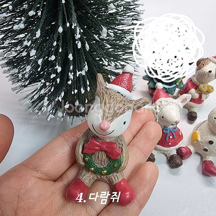 크리스마스 귀여운 미니피규어 판매합니다--4