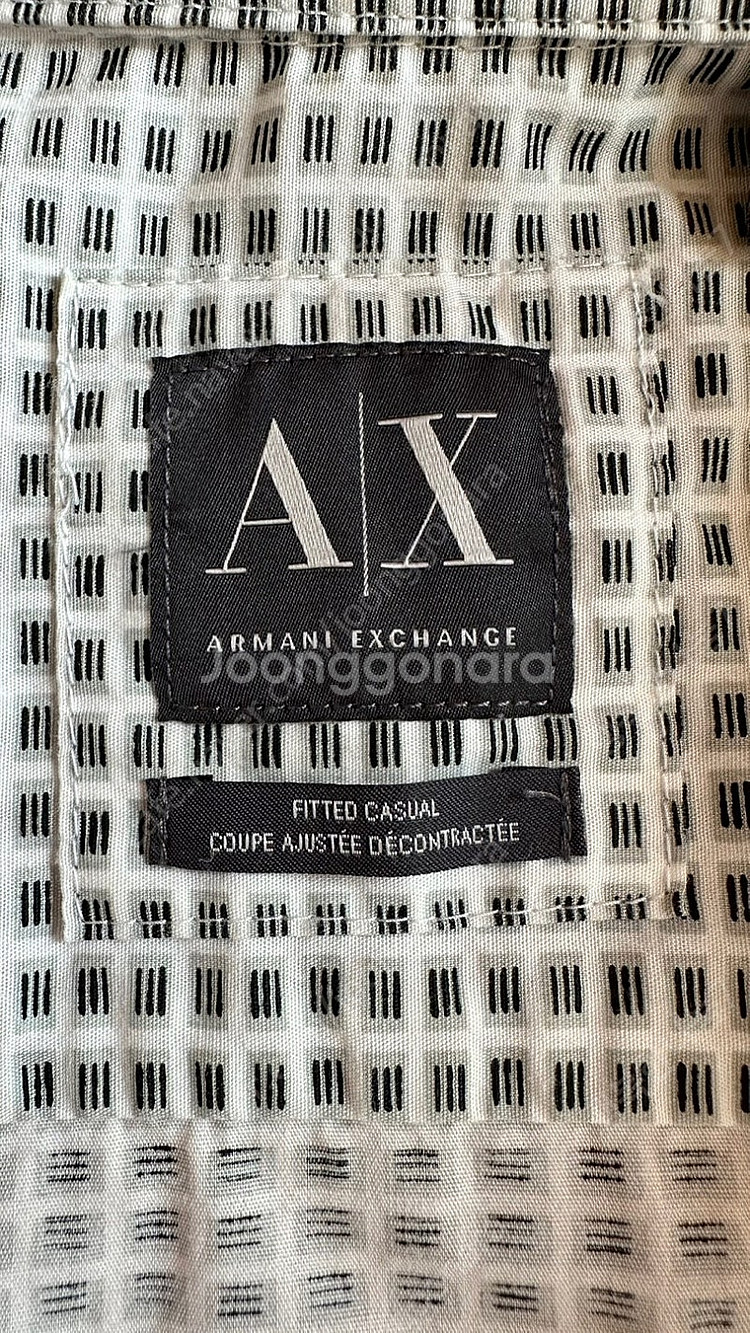 조르지오아르마니 익스체인지 AX 셔츠 남방 드레스 정장...--7