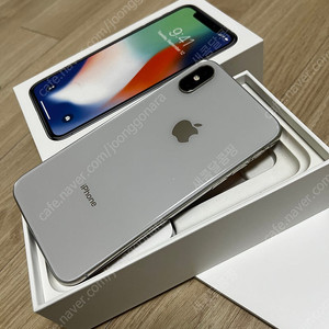 아이폰X 64GB 실버 (박스포함, 상태좋음)