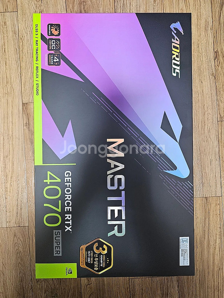 기가바이트 RTX 4070 SUPER AORUS MAS...--0