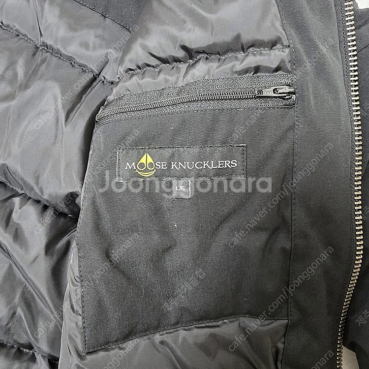무스너클 주니어 패딩 파카 블랙(10세-L)--8