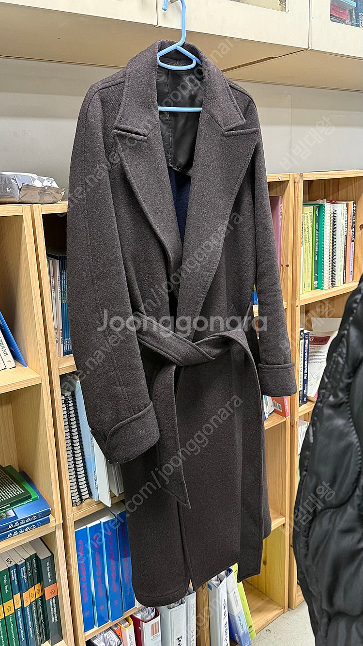 링자켓 로브코트 다크브라운 54사이즈--0