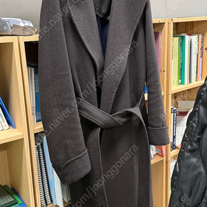링자켓 로브코트 다크브라운 54사이즈
