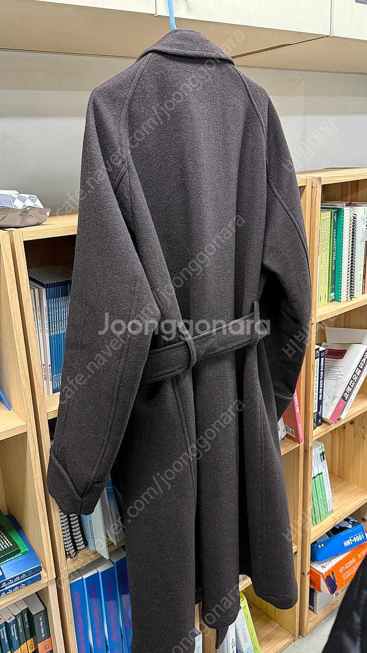링자켓 로브코트 다크브라운 54사이즈--1