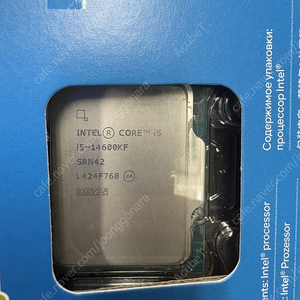 intel 인텔 i5 14600kf 판매합니다