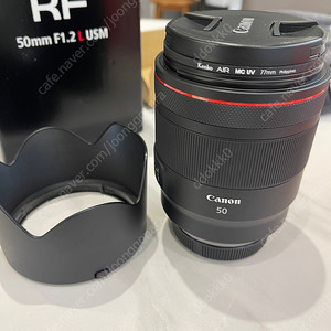 캐논 rf50mm f1.2 알오이 단렌즈