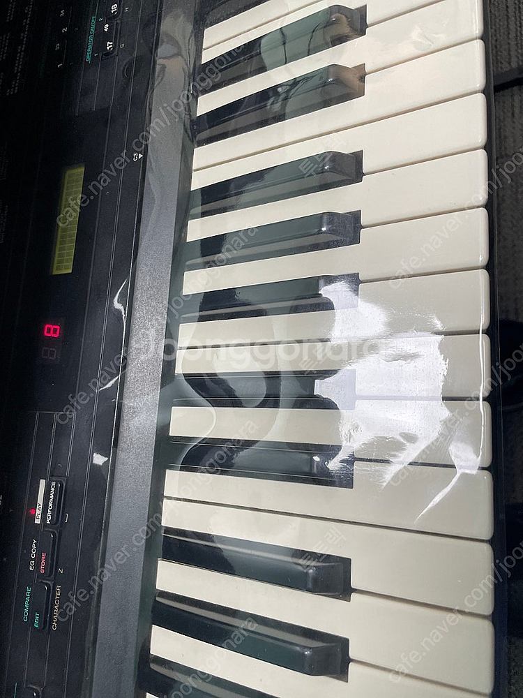 야마하 dx7x 신디사이저--2