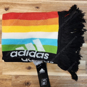 새제품 adidas FIFA 아디다스 롱 머플러 226cm x 18cm