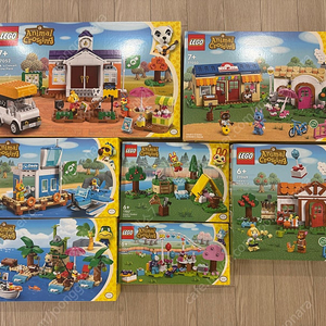 레고 동물의숲 77046, 77047, 77048, 77049, 77050, 77051, 77052 판매합니다.