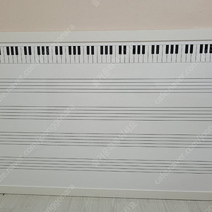 피아노 오선 칠판