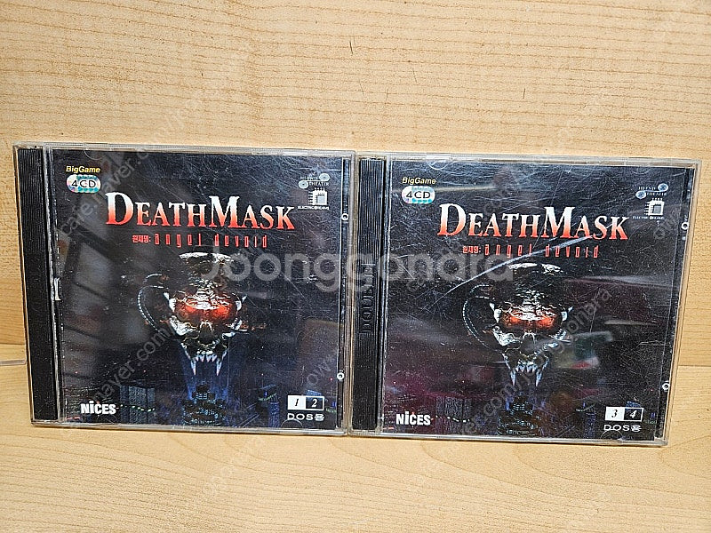 고전게임 pc게임 주얼cd 데쓰 마스크 게임 cd 팝니...--0