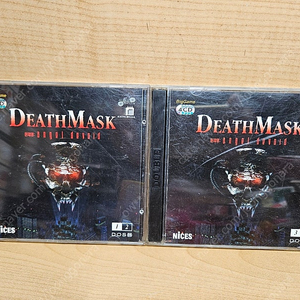 고전게임 pc게임 주얼cd 데쓰 마스크 게임 cd 팝니다