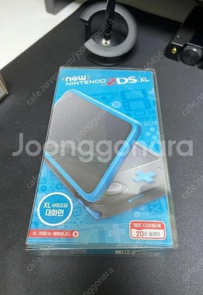 뉴 닌텐도 2DS XL 미개봉 세제품 블랙 터콰이--1