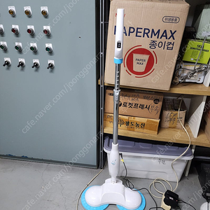 회전 충전식물걸레 청소기