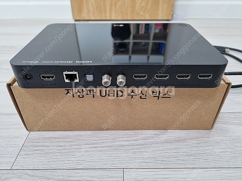 LG 지상파 UHD 셋탑박스 (AN-US800K) + ...--2
