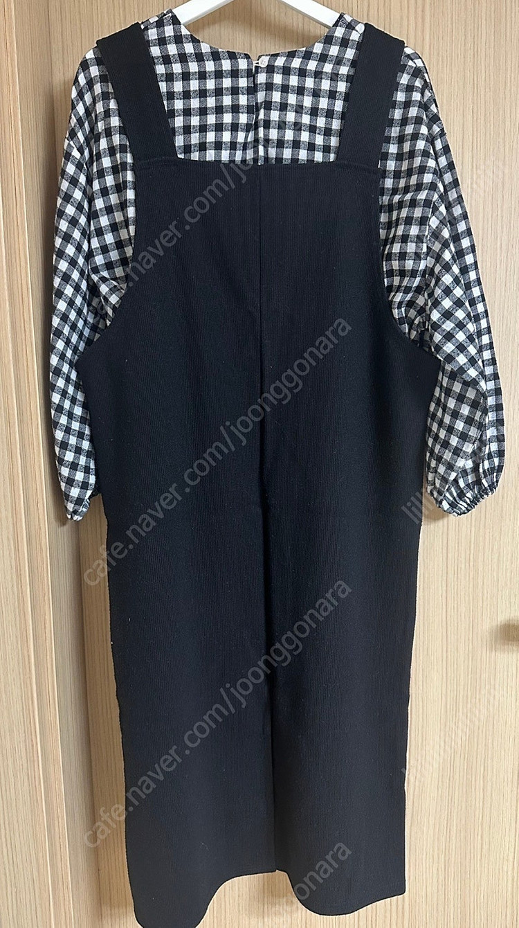 가격내림 여성원피스세트 니트원피스 깅엄체크블라 체크블라우스 기모블라우스 사이즈55-77 니트뷔스티에 하객룩 모임룩 이미지