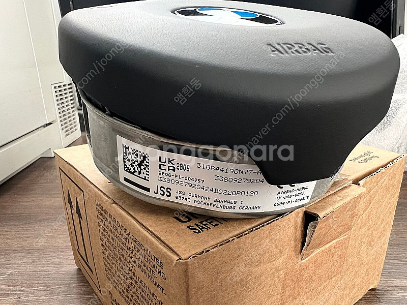 BMW F바디 정품 M핸들 JSS 싱글 에어백 팝니다(신품)(가죽/우레탄)--2