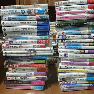 라노벨 112권 한번에 정리합니다 (미개봉 초판 다소 있음)