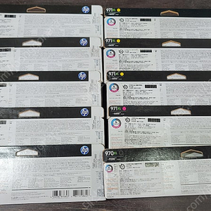 HP CN625AA (NO.970XL) CN626AA/ CN627AA/ CN628AA (NO.971XL) 정품잉크 팝니다.