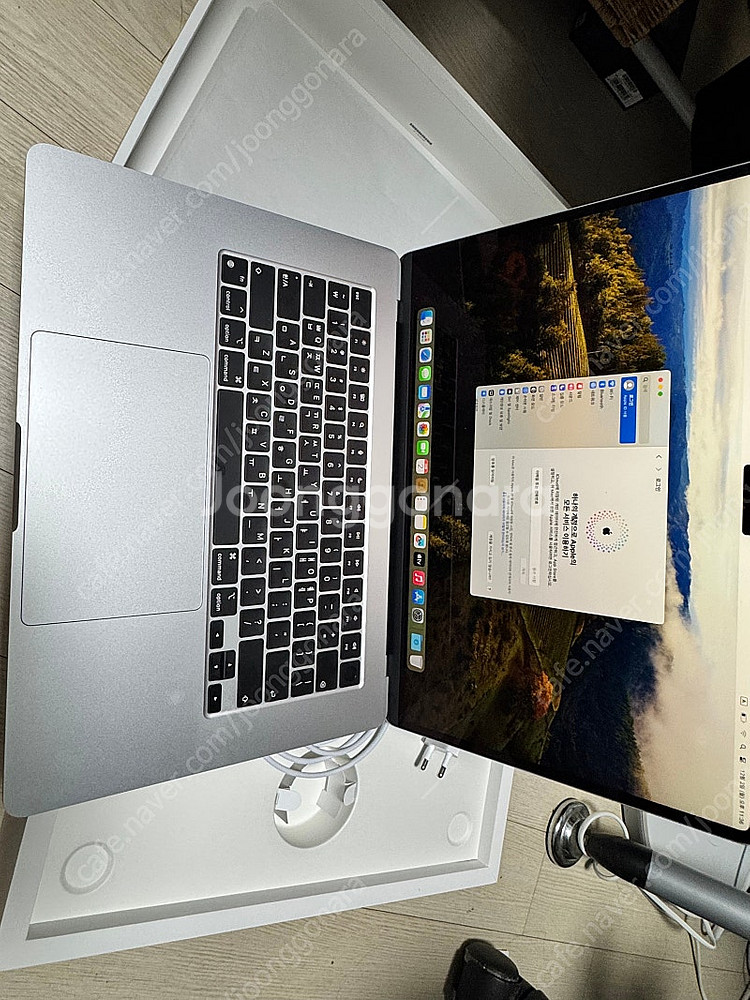 맥북 에어 m3 15인치 8G 256GB--1