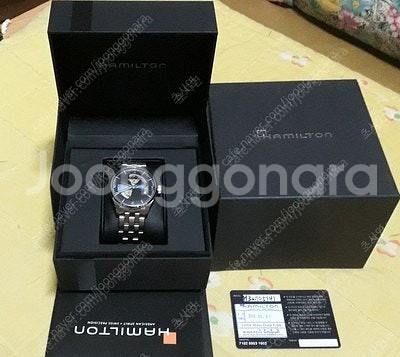 해밀턴 재즈마스터 오픈하트 청판 42mm 시계 팝니다 ...--1