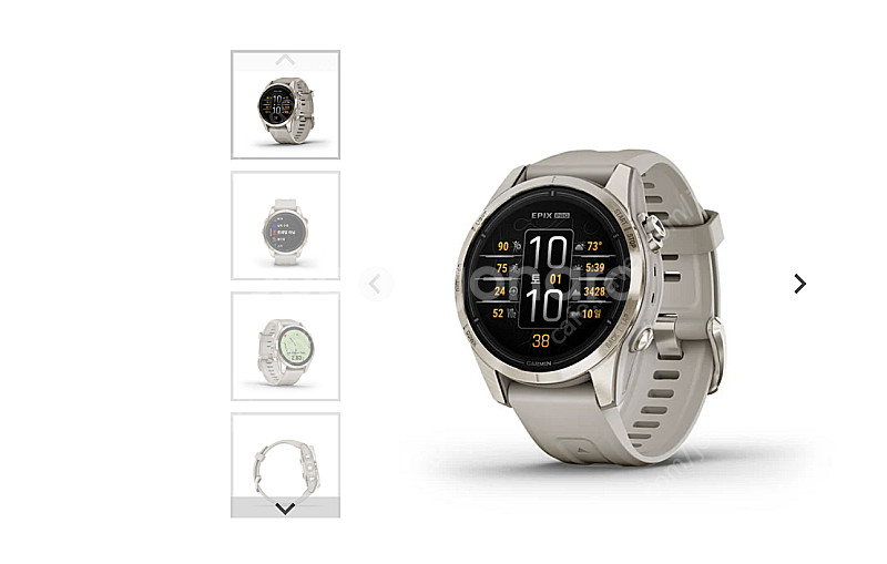 가민 에픽스프로 Gen2 42mm 사파이어 골드--0