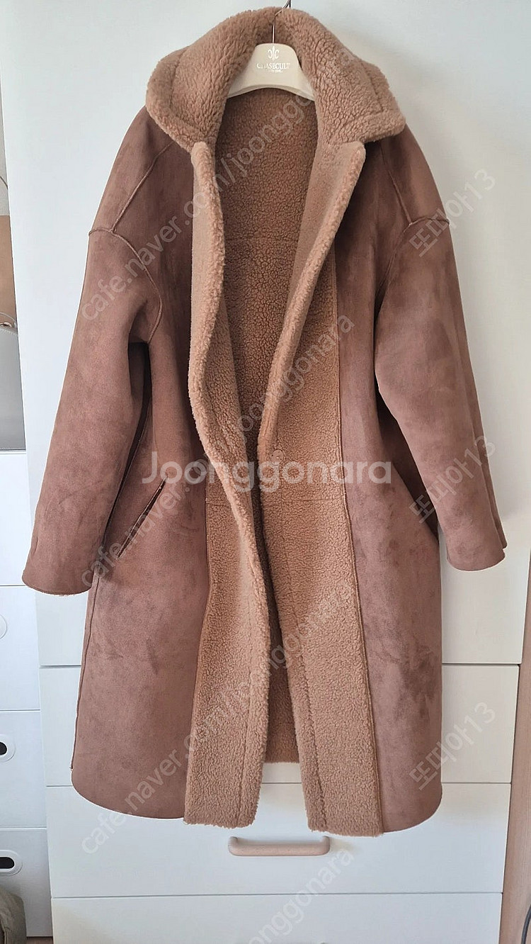 양모 코트(나이스클럽) 리버시블--3