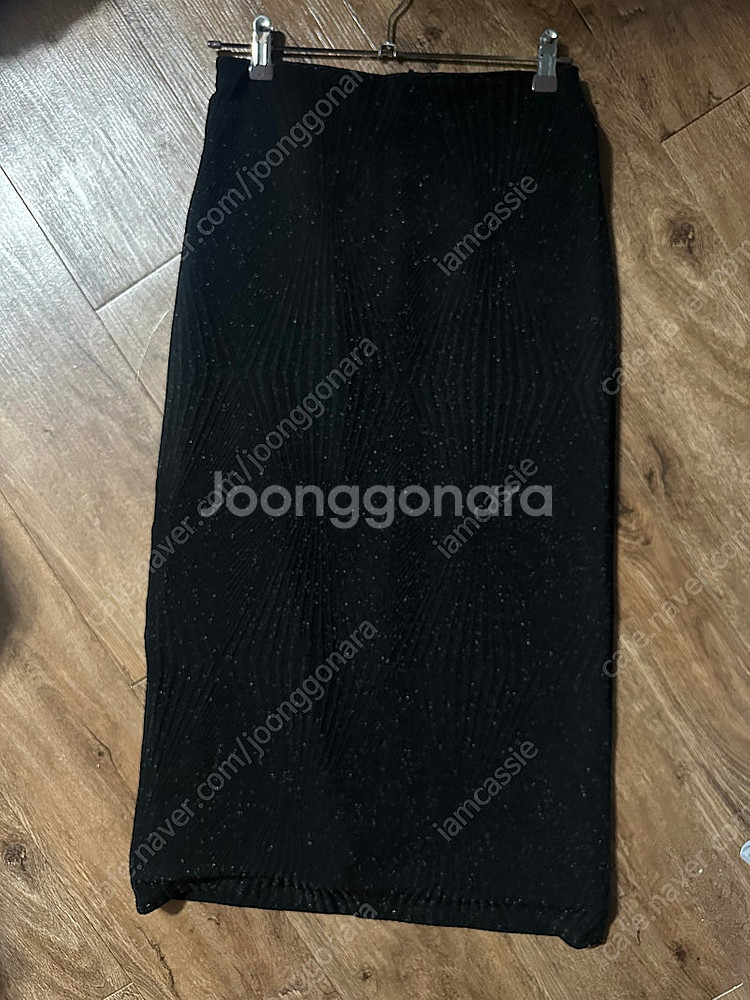 허앤쉬 다이아 메탈 스커트 스몰--1