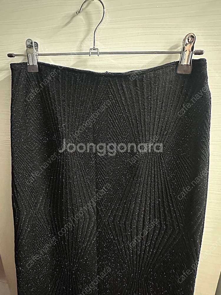 허앤쉬 다이아 메탈 스커트 스몰--2