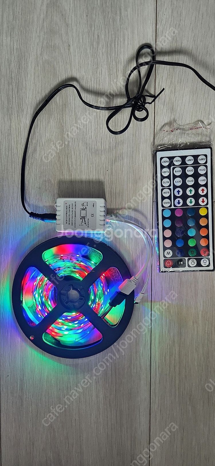 12V LED 스트립바+콘트롤러+리모컨--4