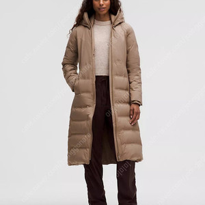 (가격내림)룰루레몬 스트레치실 슬릿 스트릿 롱 자켓 StretchSeal Sleet Street Long Jacket 룰루레몬 롱패딩