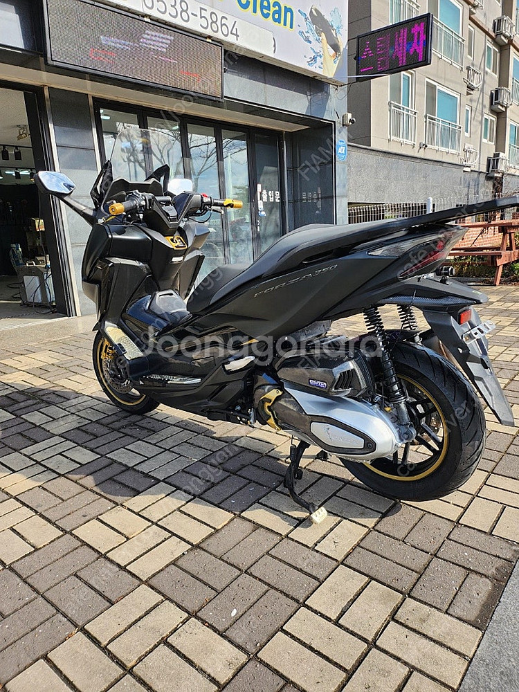 경북 경주 포르자 350 22년식 18800키로--4