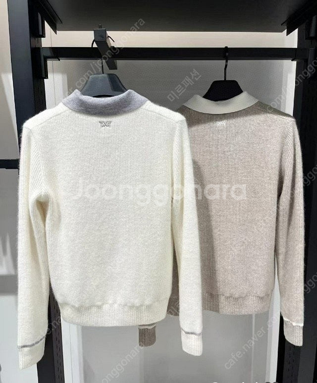 PXG 카라넥 여성 니트 스웨터 3칼라--7