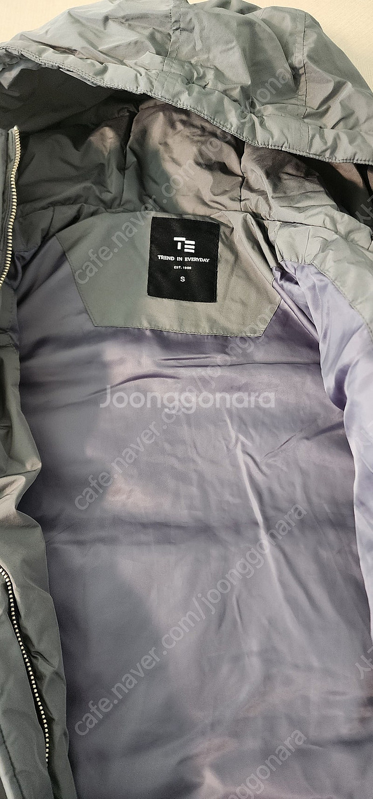 롱 구스다운 s사이즈--2