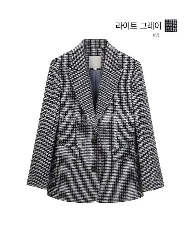 오버핏 울 자켓 쟈켓 여성 여자 55 66 겨울 가을 ...--0