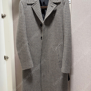 마마가리 SINGLE CHECK COAT 48