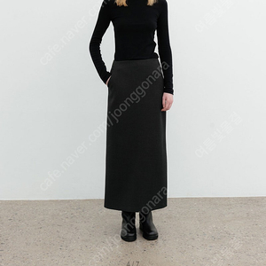 Lfm flat h line long skirt s