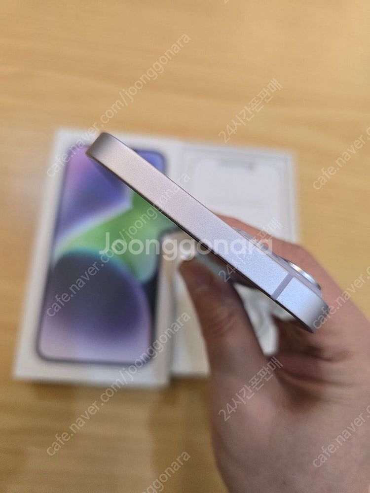 아이폰14플러스퍼플256gb 중고폰판매합니다--3