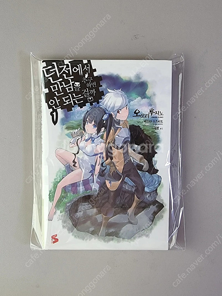 [초판다수] 던만추 라노벨 1~10권, 외전 소드 오라토리아 2~5권 (OPP 보관)--5