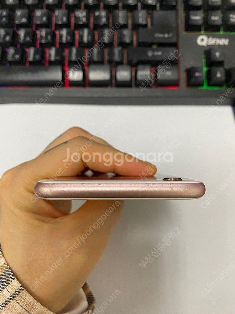 196880 아이폰6S 로즈골드 액정SS급 64GB 배...--3