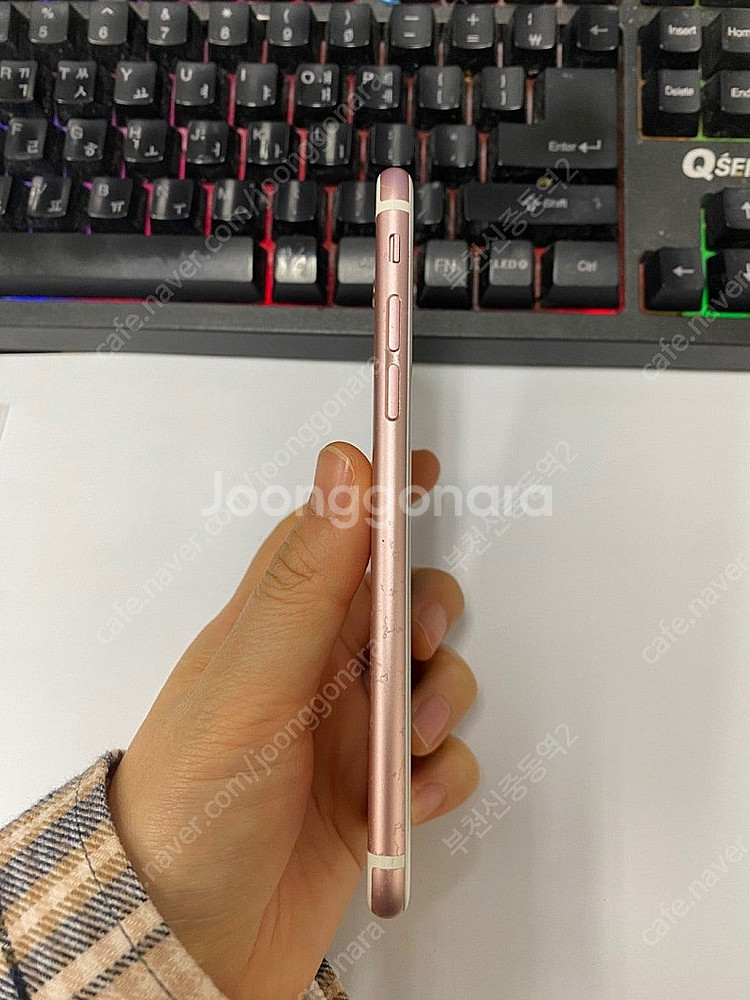196880 아이폰6S 로즈골드 액정SS급 64GB 배...--4