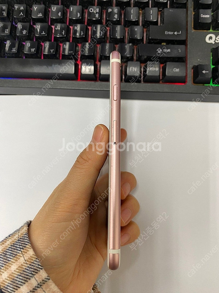 196880 아이폰6S 로즈골드 액정SS급 64GB 배...--5