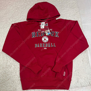 마제스틱 보스톤 레드 삭스 써마 베이스 후드 셔츠 재킷 boston red sox majestic therma base hoodie