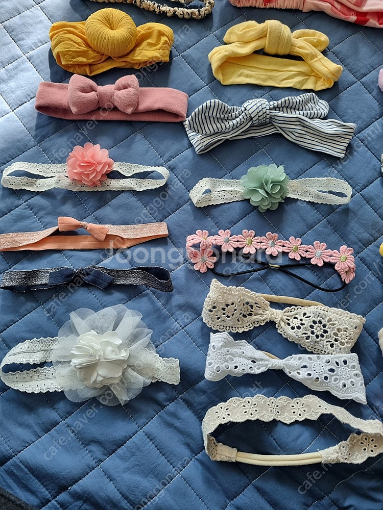 아기 헤어밴드 100일~돌 소품--2