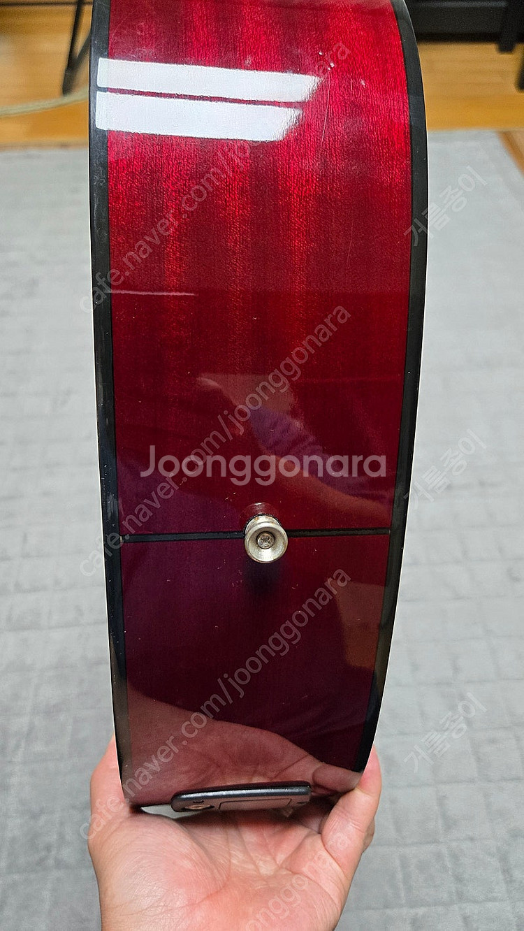 어쿠스틱 기타 신품 컨디션 입니다--8