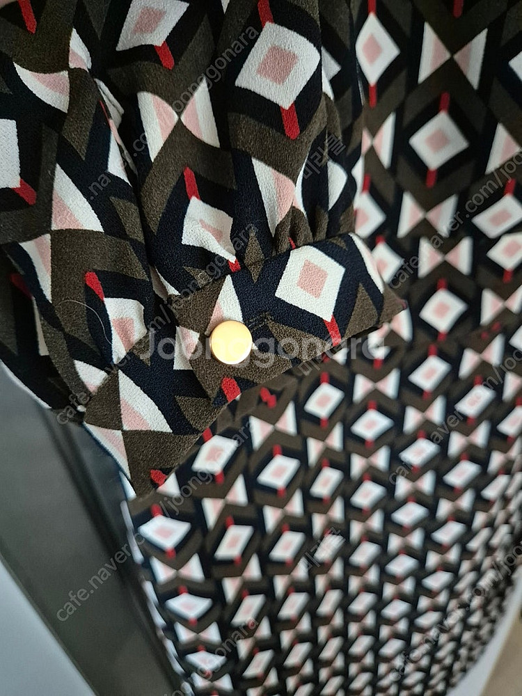 모조에스핀 패턴 원피스--2